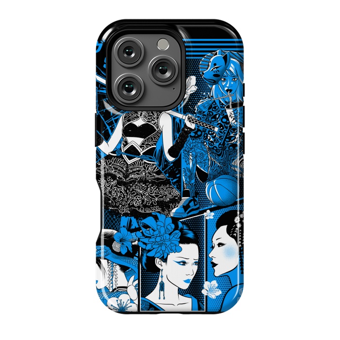 iPhone 16 Pro StrongFit Geisha warriors by Alberto