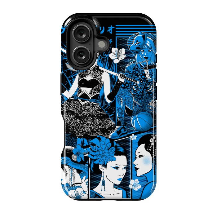 iPhone 16 StrongFit Geisha warriors by Alberto