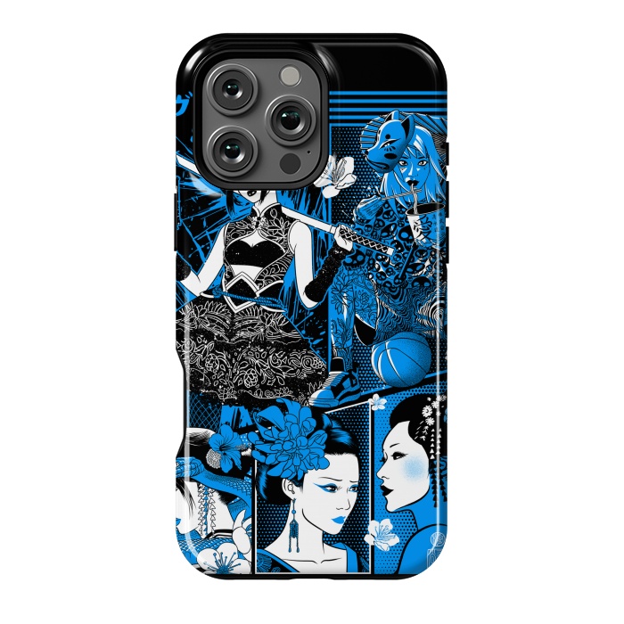 iPhone 16 Pro Max StrongFit Geisha warriors by Alberto