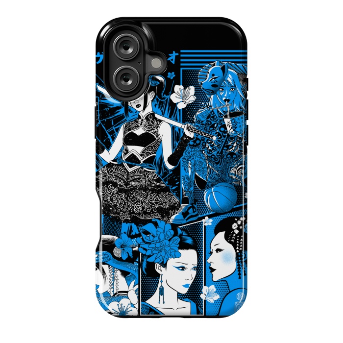 iPhone 16 Plus StrongFit Geisha warriors by Alberto