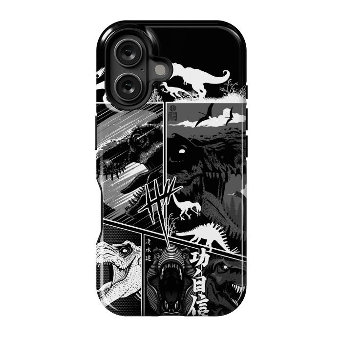 iPhone 16 StrongFit Rex Manga by Alberto