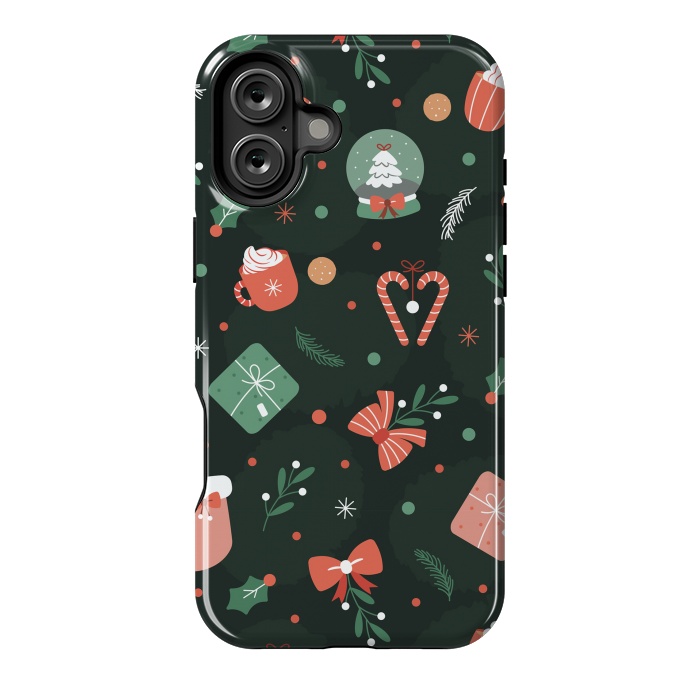 iPhone 16 Plus StrongFit Christmas Objects by ArtsCase