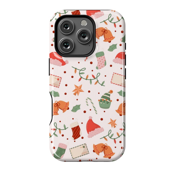 iPhone 16 Pro StrongFit Christmas Pattern XXXXX by ArtsCase