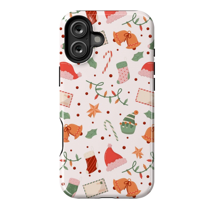 iPhone 16 Plus StrongFit Christmas Pattern XXXXX by ArtsCase