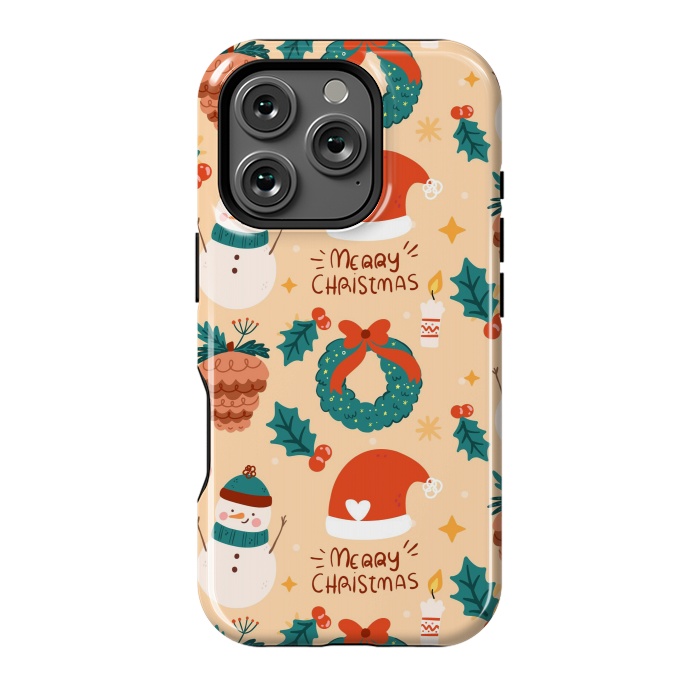 iPhone 16 Pro StrongFit Merry Christmas IV by ArtsCase