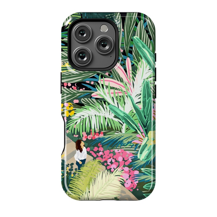 iPhone 16 Pro StrongFit Bohemian Jungle by Uma Prabhakar Gokhale