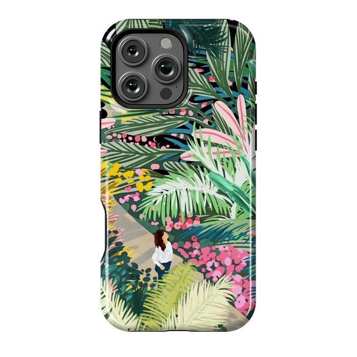 iPhone 16 Pro Max StrongFit Bohemian Jungle by Uma Prabhakar Gokhale