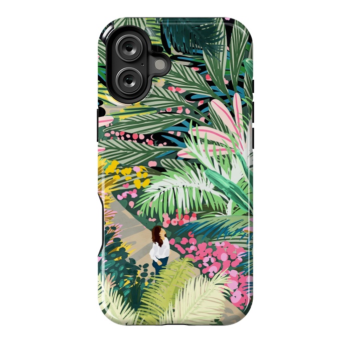 iPhone 16 Plus StrongFit Bohemian Jungle by Uma Prabhakar Gokhale