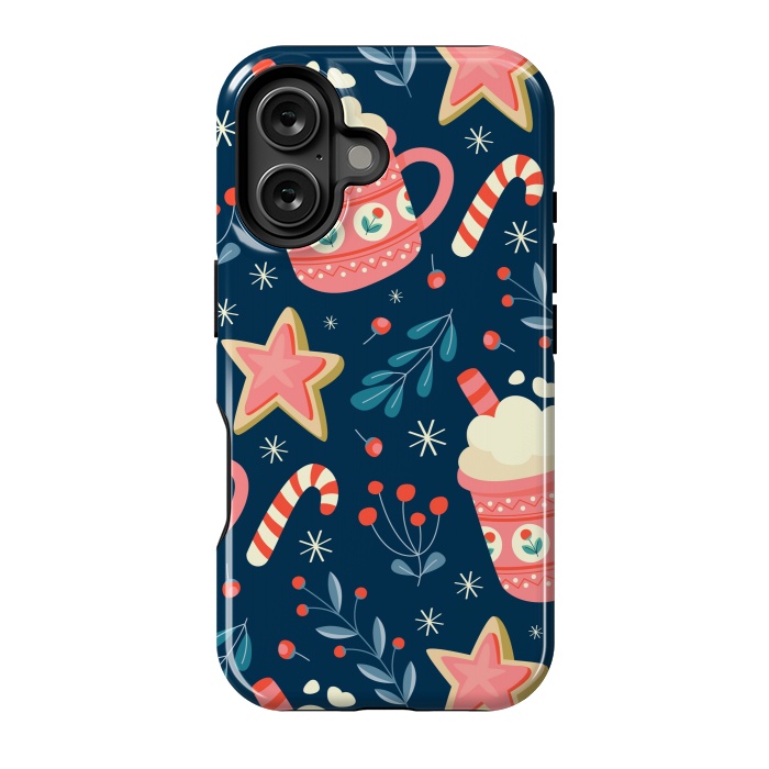 iPhone 16 StrongFit Cute Christmas Pattern VI by ArtsCase