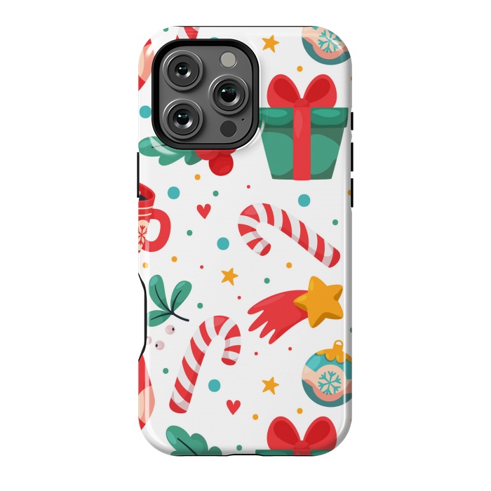 iPhone 16 Pro Max StrongFit Christmas Pattern by ArtsCase