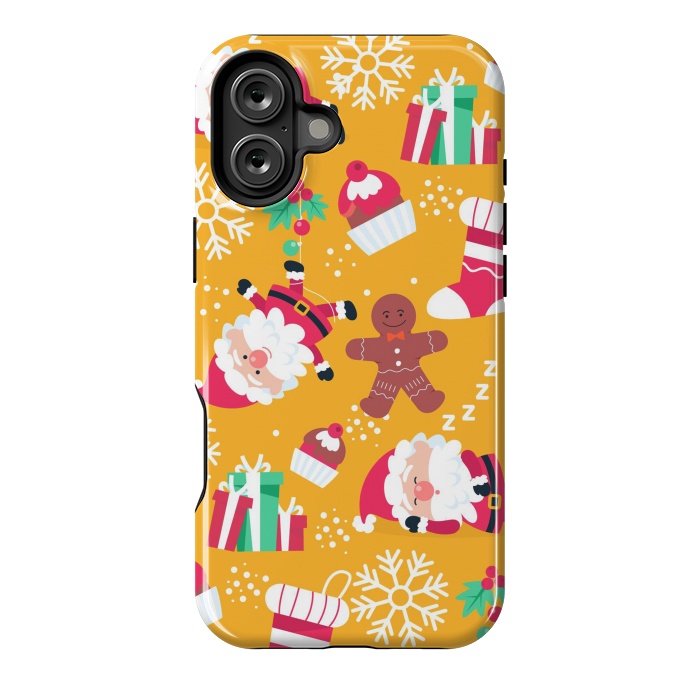 iPhone 16 Plus StrongFit Cute Pattern for Christmas  by ArtsCase