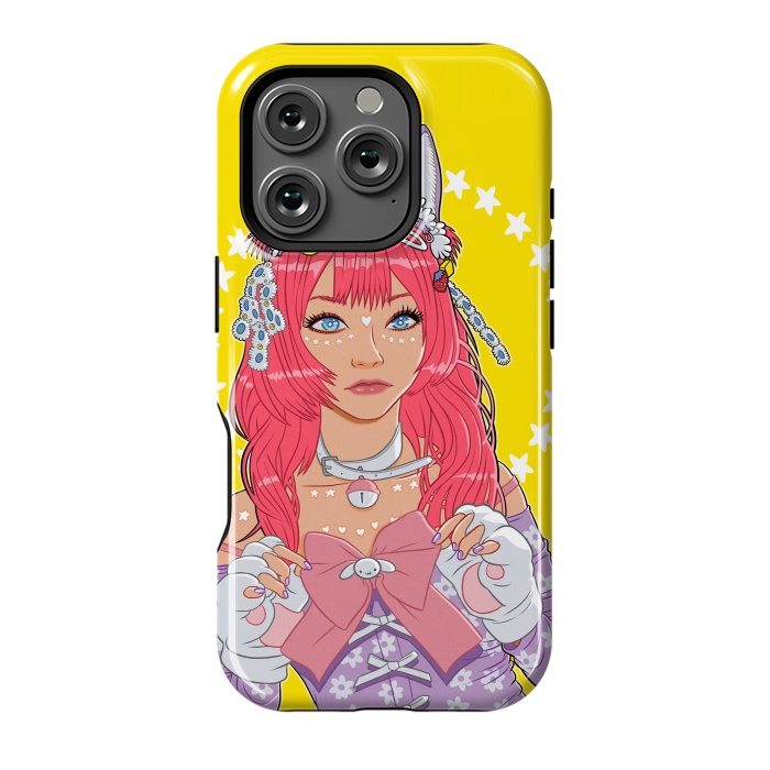 iPhone 16 Pro StrongFit Kawaii Girl by Alberto