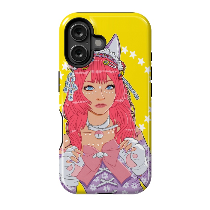 iPhone 16 StrongFit Kawaii Girl by Alberto