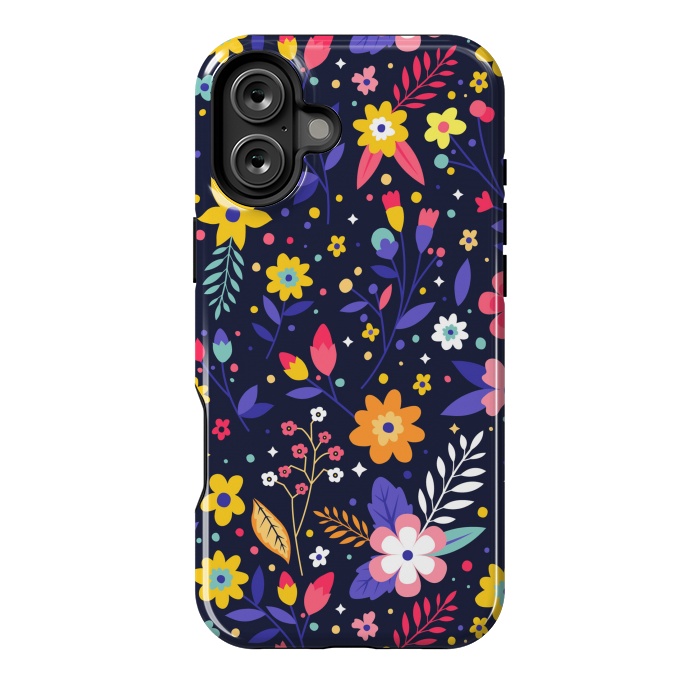 iPhone 16 Plus StrongFit Beautifull Flowers with Vibrant Colors by ArtsCase