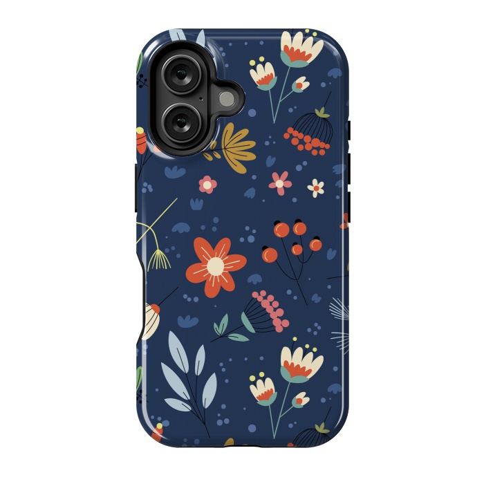 iPhone 16 StrongFit Cute Flowers VIII by ArtsCase