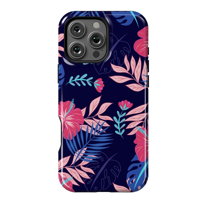 iPhone 16 Pro Max StrongFit VIBRE AND HAPPY LEAVES by ArtsCase