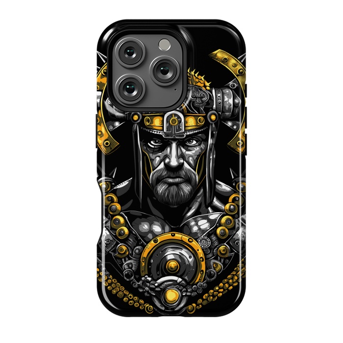 iPhone 16 Pro StrongFit Fantasy warrior with spikes by Alberto