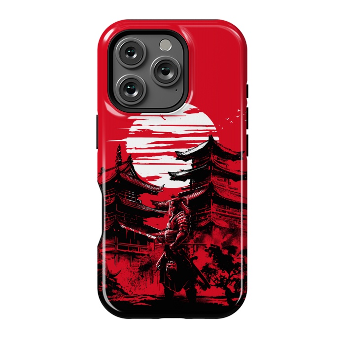 iPhone 16 Pro StrongFit Samurai warrior in feudal Japan by Alberto