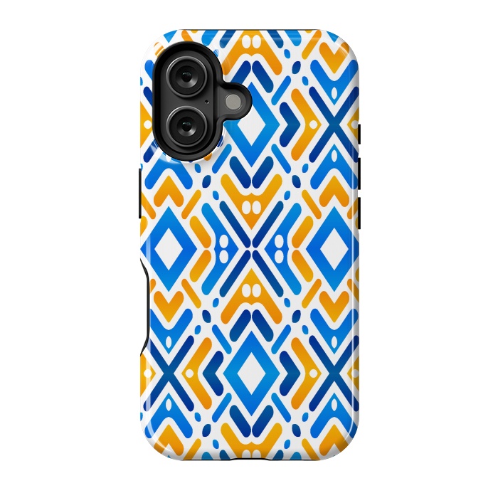 iPhone 16 StrongFit Colorful pattern by Bledi