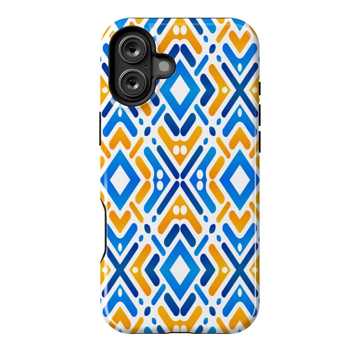 iPhone 16 Plus StrongFit Colorful pattern by Bledi