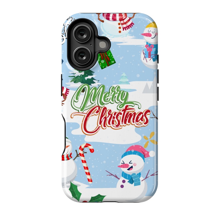 iPhone 16 StrongFit Snowman 2 by Bledi