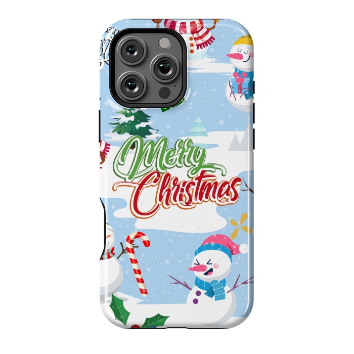 iPhone 16 Pro Max StrongFit Snowman 2 by Bledi