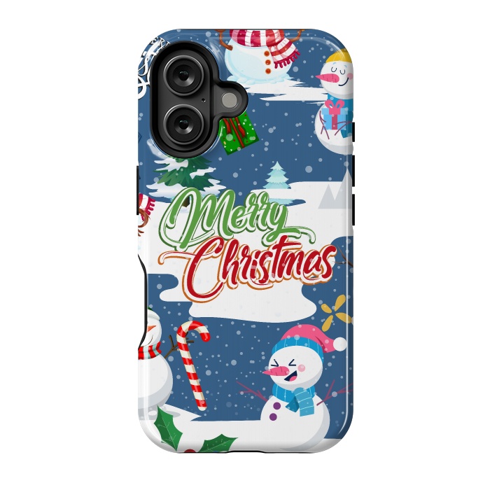 iPhone 16 StrongFit Snowman 3 by Bledi