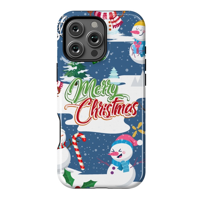 iPhone 16 Pro Max StrongFit Snowman 3 by Bledi