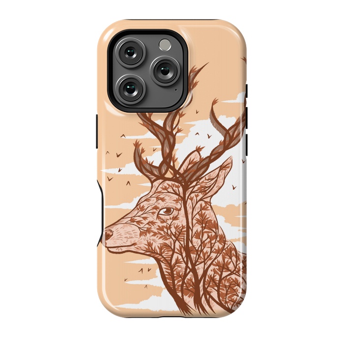 iPhone 16 Pro StrongFit Deer branches by Alberto