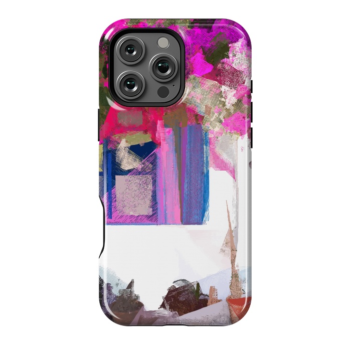 iPhone 16 Pro Max StrongFit Blossom Is Just Around The Corner, Bougainvillea Tropical Greece Architecture, Botanical Summer Travel Bohemian by Uma Prabhakar Gokhale