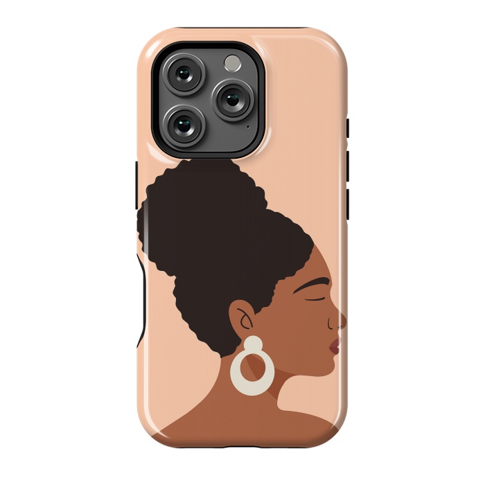 iPhone 16 Pro StrongFit Afro Girl by ArtPrInk