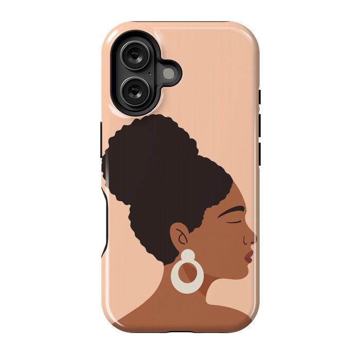 iPhone 16 StrongFit Afro Girl by ArtPrInk