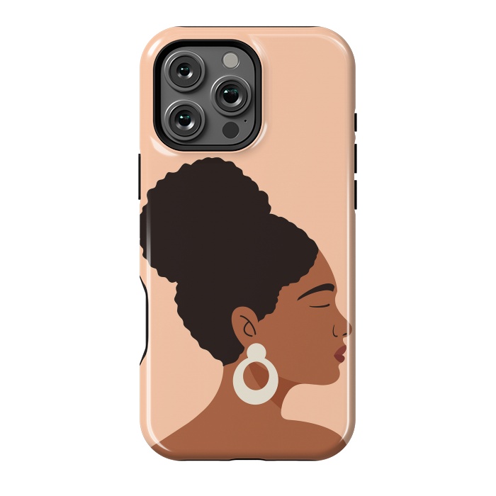 iPhone 16 Pro Max StrongFit Afro Girl by ArtPrInk