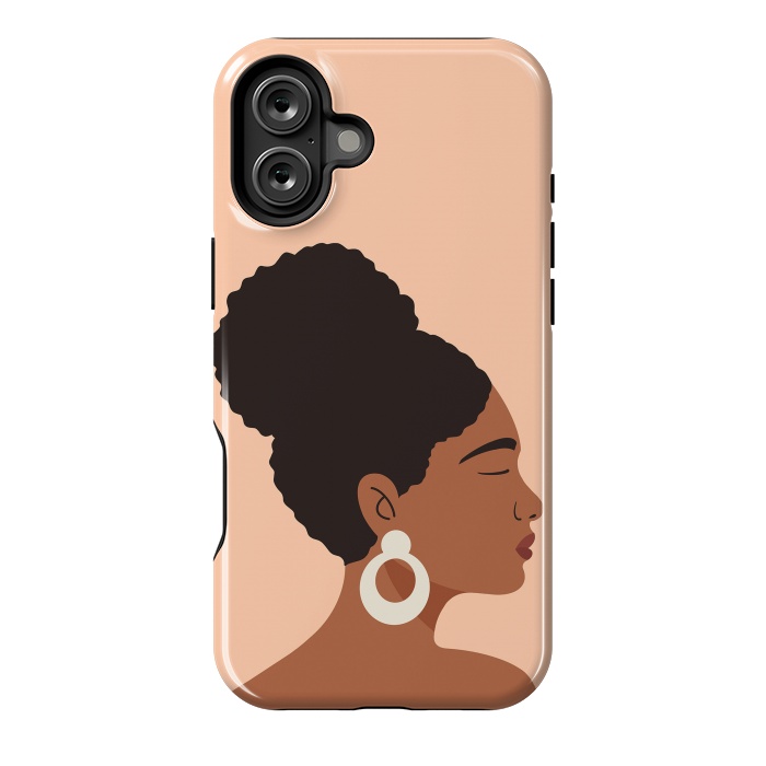 iPhone 16 Plus StrongFit Afro Girl by ArtPrInk