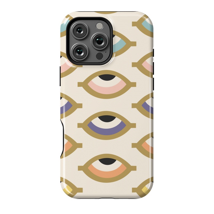 iPhone 16 Pro Max StrongFit Turkish Eye Pattern by ArtPrInk