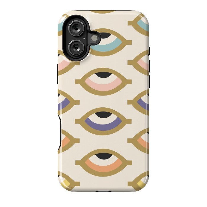 iPhone 16 Plus StrongFit Turkish Eye Pattern by ArtPrInk