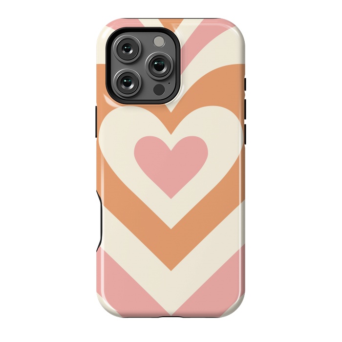 iPhone 16 Pro Max StrongFit Hypnotic Hearts by ArtPrInk