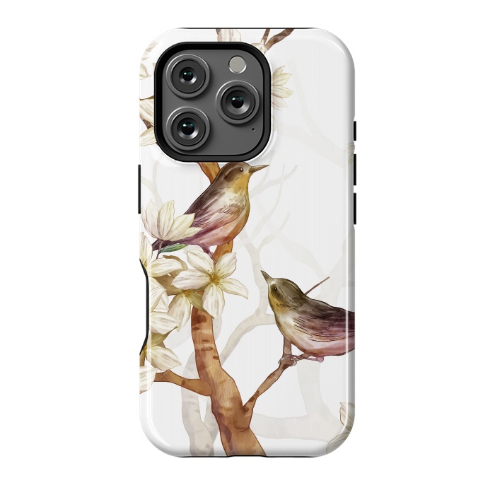 iPhone 16 Pro StrongFit Birds in the Spring by Bledi