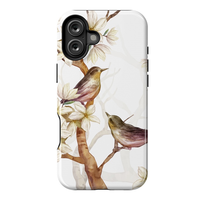 iPhone 16 Plus StrongFit Birds in the Spring by Bledi