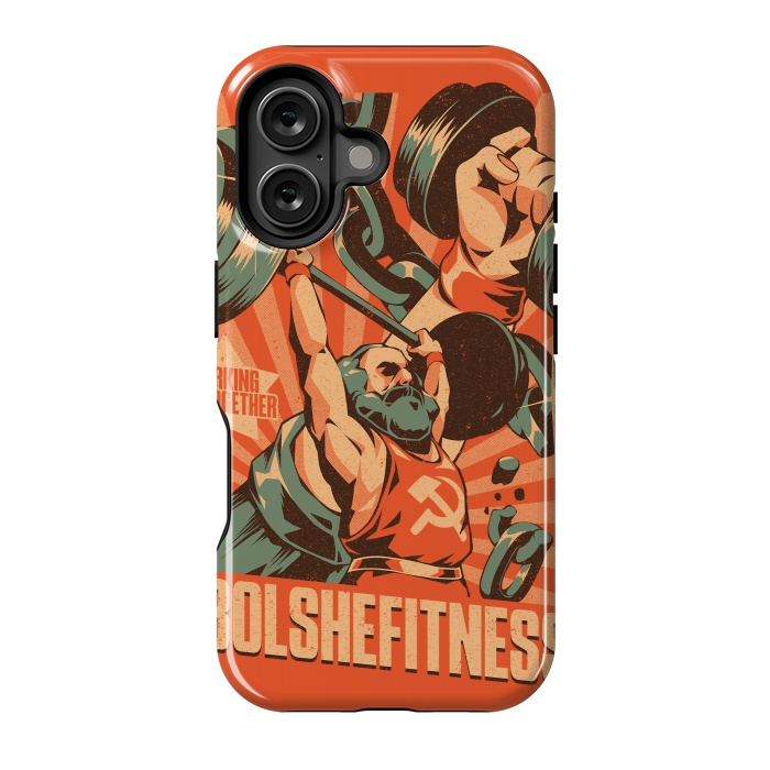 iPhone 16 StrongFit Bolshefitness by Ilustrata