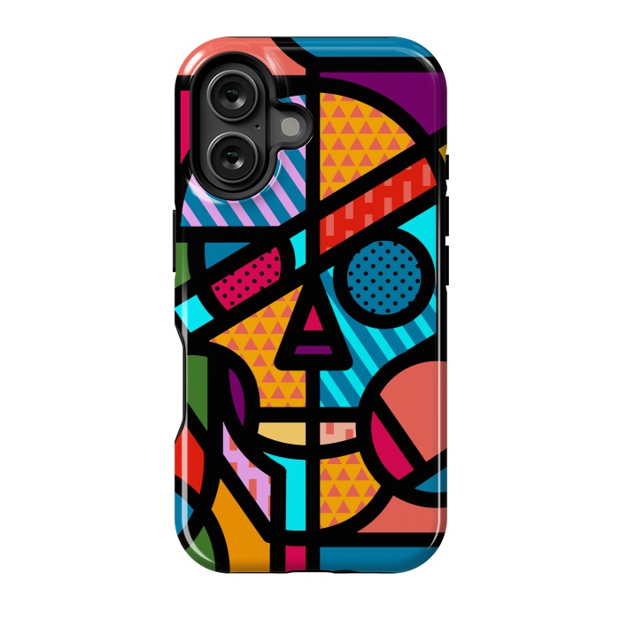 iPhone 16 StrongFit Vit Skull by Ali Gulec