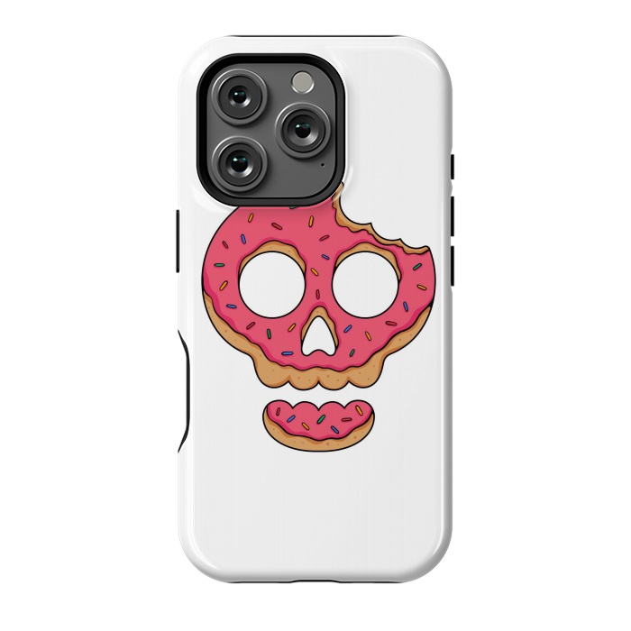 iPhone 16 Pro StrongFit Skull Doughnut by Afif Quilimo