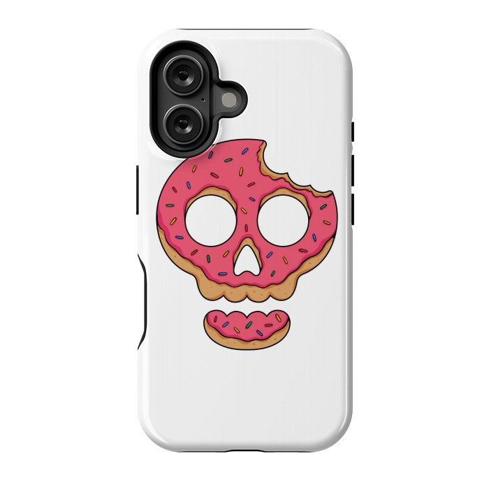 iPhone 16 StrongFit Skull Doughnut by Afif Quilimo