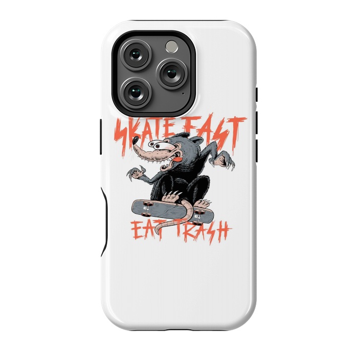 iPhone 16 Pro StrongFit Skate Fast Eat Trash by Afif Quilimo