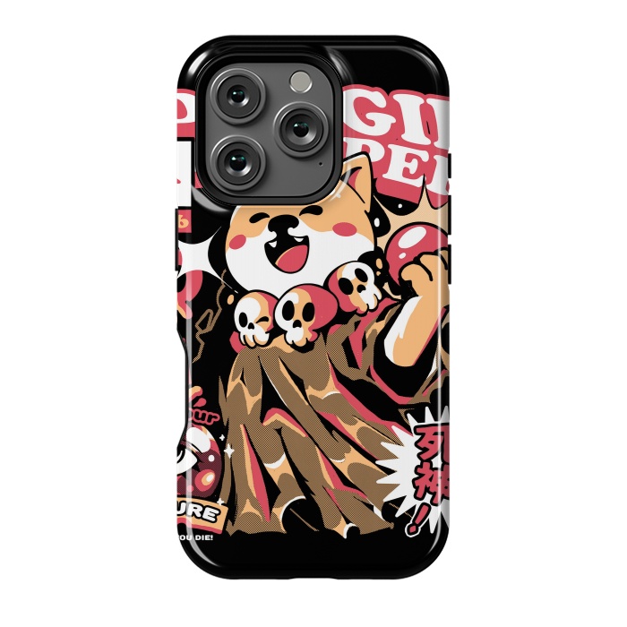 iPhone 16 Pro StrongFit Doggie Reaper by Ilustrata