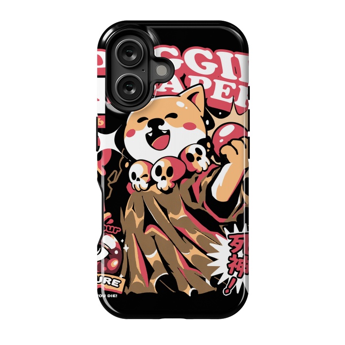 iPhone 16 StrongFit Doggie Reaper by Ilustrata