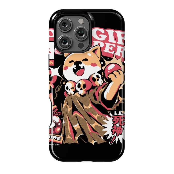 iPhone 16 Pro Max StrongFit Doggie Reaper by Ilustrata