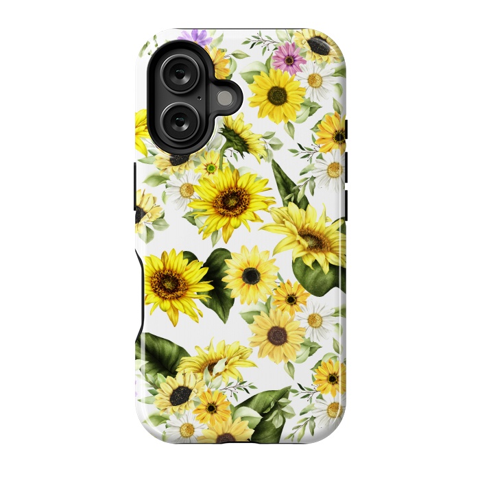 iPhone 16 StrongFit Sunflower by Bledi