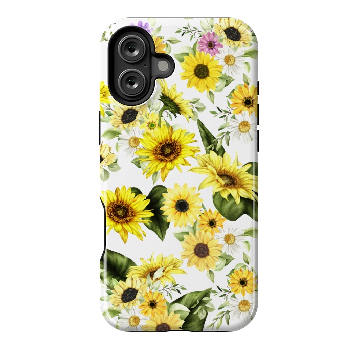 iPhone 16 Plus StrongFit Sunflower by Bledi