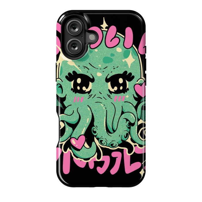 iPhone 16 Plus StrongFit Cutethulhu Loves by Ilustrata